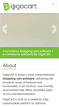Mobile Screenshot of gigacart.com